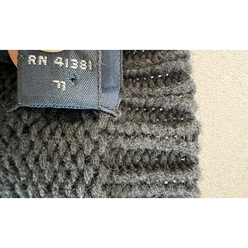 Vintage‎ Polo Ralph Lauren Knitted Sweater V-Neck Black Men's Size Medium